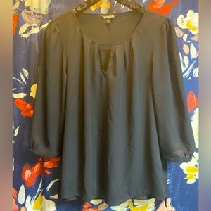 Black Express blouse- Simple and sleek